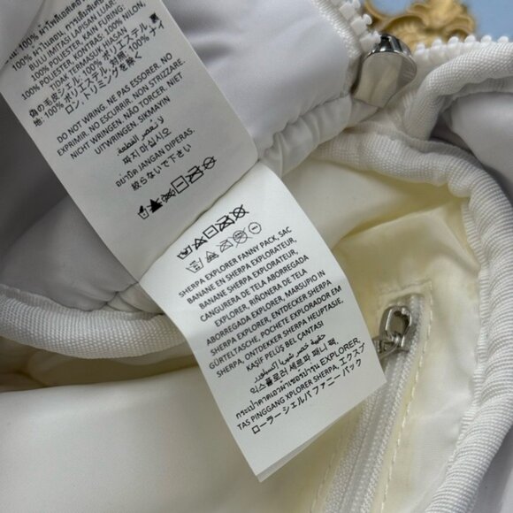 🆕 ALO YOGA 🧿 NWOT Sherpa Explorer Fanny Pack - Ivory - Picture 15 of 16